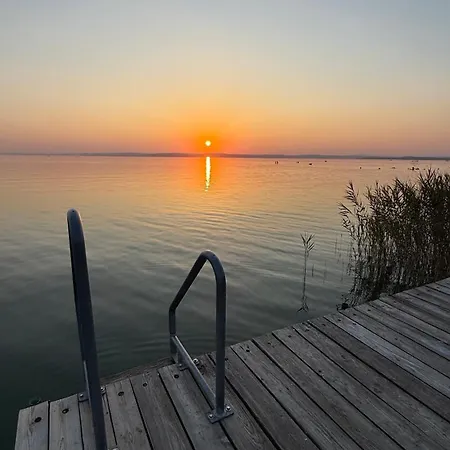 Chalet Retro Lakefront House With A Dock