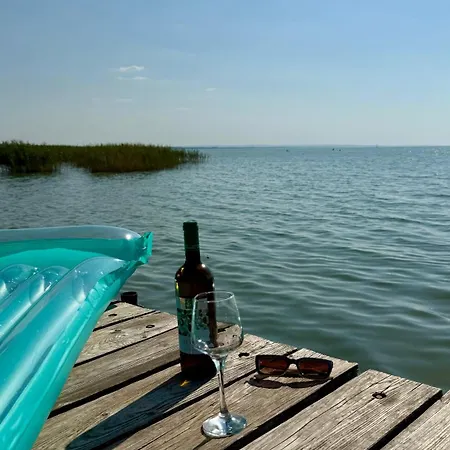 Retro Lakefront House With A Dock *
