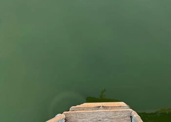 シャレー Retro Lakefront House With A Dock Balatonvilágos