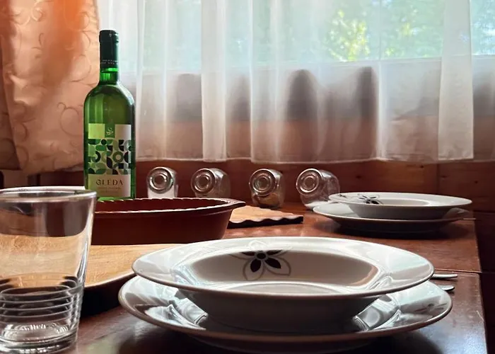 Chalet Retro Lakefront House With A Dock