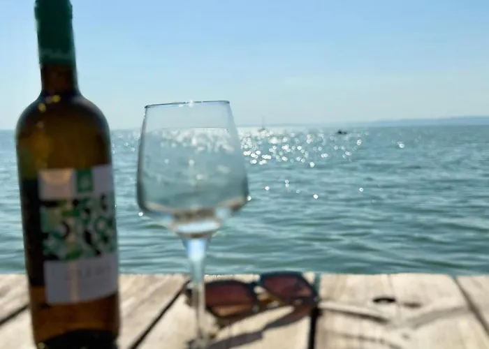 シャレー Retro Lakefront House With A Dock